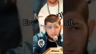 Khabib do not talk about others mental problems khabibnurmagomedovufc motivation ufc [upl. by Farleigh]