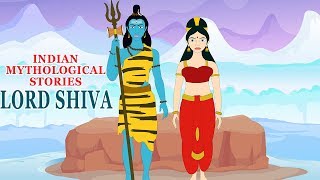 Indian Mythological Stories  Hindu Mythology  Popular Stories of Lord Shiva amp Parvati  Cartoons [upl. by Leeland]