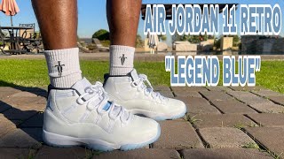 EARLY LOOK AIR JORDAN 11 RETRO quotCOLUMBIA LEGEND BLUEquot 2024 REVIEW amp ON FEET ITS ABOUT TIME NIKE [upl. by Olemrac505]