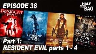 Half in the Bag Episode 38 Resident Evil series Part 1 [upl. by Llerud738]