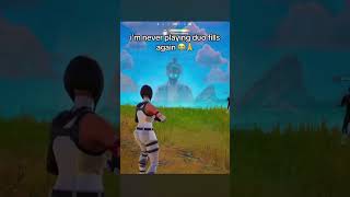 I’m never playing duo fills again fortnite vbuck gaming vbucksfortnite fortniteesp subifnew [upl. by Lole]