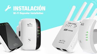 Configuración Instalación Repetidor 4 Antenas WirelessN [upl. by Takakura349]