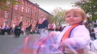 Whiterock Flute Band 12th July Belfast 1998 Britannia [upl. by Adnolor]