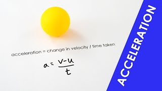 Acceleration  GCSE Physics [upl. by Letha]