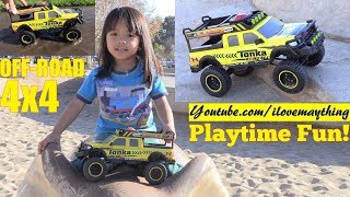 Toy Channel A Toy Car for Kids Tonka Pickup Truck Toy Playtime Cash Register Toy Playset [upl. by Ohs]