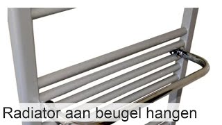 Beugel voor stalen gietijzeren bimetalen en aluminium radiatoren hoe ophangen [upl. by Cohby]