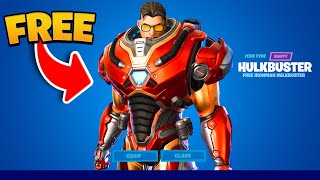 How to Get Iron Man ZERO Bundle for Free in Fortnite Hulk Buster Ironman Bundle [upl. by Straus]