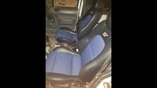 Fiesta St seats into transit connect [upl. by Merras]