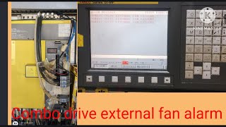 FANUC PS external fan failure alarm in combo drive [upl. by Heiskell313]