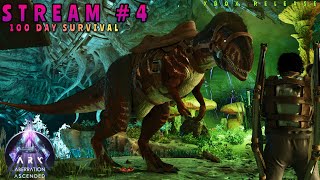 Surviving 100 Days On ABERRATION  Ark Survival Ascended STREAM 4 [upl. by Swayder]