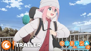 Yuru Camp – Au grand air S3  TRAILER VOSTFR [upl. by Acinnad53]