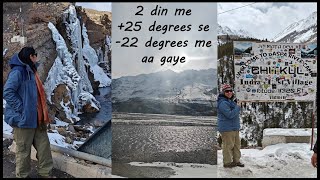 Winter Spiti  Part  1  Shimla to Kaza [upl. by Enomis]