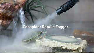 Coospider Reptile Fogger Terrariums Humidifier [upl. by Ruford]