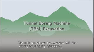 Tunnel Boring Machine TBM Excavation [upl. by Schiffman33]