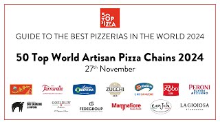 50 Top World Artisan Pizza Chains 2024 Live Awards Ceremony [upl. by Elehcin]