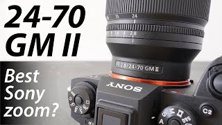 Sony 2470mm f28 GM II REVIEW best standard zoom [upl. by Acisse]