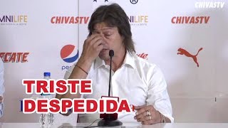 Despedida Oficial de Almeyda en Conferencia de Prensa Completa 11 de Junio 2018 [upl. by Morocco]