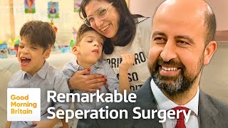 Conjoined Twins Remarkable Recovery After Separation Surgery Owase Jeelani  Good Morning Britain [upl. by Bury]