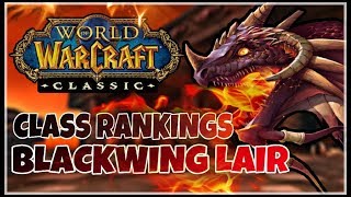 Class DPSHPS Rankings in Vanilla  Blackwing Lair  Classic WoW Raid Guide [upl. by Prisca]