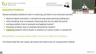 CLUE1 Evaluation of Clusterings [upl. by Nalon]