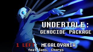 Undertale Genocide Package  Megalovania [upl. by Goodspeed]