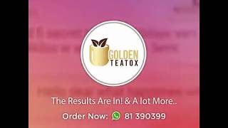 Golden Teatox  Customer Reviews [upl. by Ridglee]