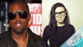 Kanye West and Skrillex Collaborate on New Music [upl. by Gokey]