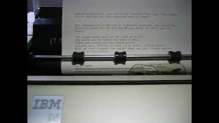 IBM Electronic Typewriter Model 95 Part 1 [upl. by Wohlen623]