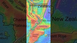 Zealandia  The Mysterious 8th Continent On Earth We Didnt Know Existed shorts [upl. by Mikes]