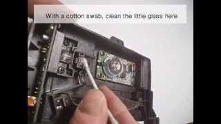 How to Clean Laser Scanner Unit Samsung CLP 310 320 360 CLX [upl. by Magdalene402]