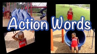 Learning Action Words  LittleStoryBug [upl. by Sinegold853]