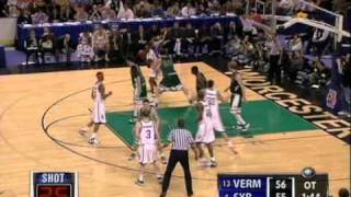 TJ Sorrentine stuns Syracuse 2005 NCAA Tournament 1st Round [upl. by Ydnil]