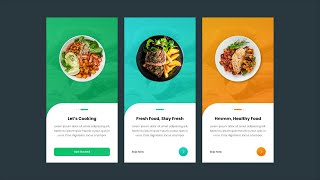 Figma UI  Onboarding Screen  Food App [upl. by Blasien887]