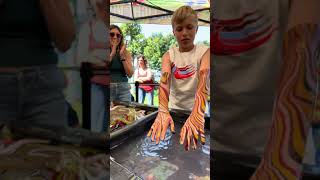 Body Marbling Dip by BLVisuals  Return to the River Festival  Grand Rapids MI  August 2023 232 [upl. by Anela]