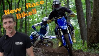 First Ride on His New Dirt Bike  Yamaha YZ250FX [upl. by Rohn839]