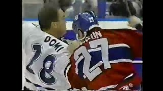 Shayne Corson vs Tie Domi Round 3 [upl. by Constancy848]