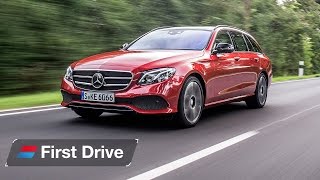 2016 Mercedes EClass Estate first drive review Large and in charge [upl. by Marasco480]