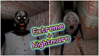 Granny v18  Extreme amp Nightmare Mode  Full Gameplay ✅ [upl. by Taddeusz]