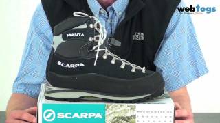 Scarpa Manta Boots  Classic winter mountaineering boots for UK and Alpine walking climbing [upl. by Aidni]