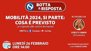 Mobilità docenti 202425 le risposte alle vostre domande 30 minuti di BottaampRisposta [upl. by Ediva838]