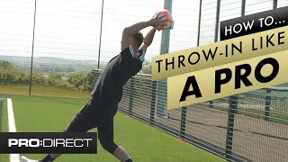 How to master the soccer throw in  Learn Football Techniques Tutorial [upl. by Fradin]