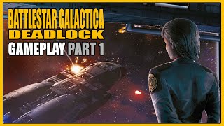 Battlestar Galactica Deadlock  Gameplay Part 1  Overview [upl. by Brey]