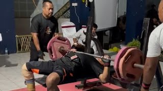 powerlifter Exercise bench press [upl. by Drhcir201]