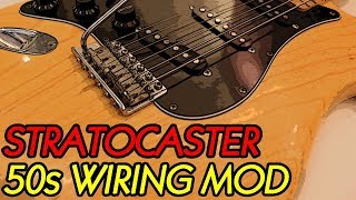 Strat 50s Wiring Mod  Luxe Phone Book Capacitor [upl. by Hortense]