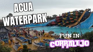 Acua water park Fuerteventura [upl. by Notlih]