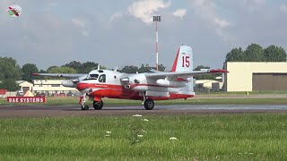 All The Arrivals  Royal International Air Tattoo 2024 [upl. by Jovia]