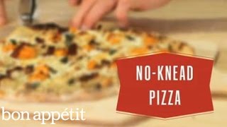 NoKnead Pizza Dough with Baker Jim Lahey [upl. by Ardnola]