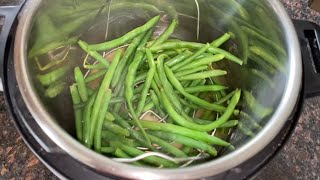 Instant Pot Green Beans [upl. by Aksehcnarf42]