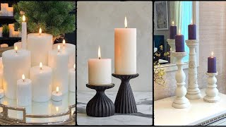 Candle Magic 2023s Hottest Trends in Home Decor  Modern Candle Ideas HomeDecor045 [upl. by Yatnoj]