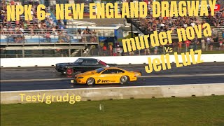 Street outlaws NPK 6 Epping NH Murder Nova Vs Jeff Lutz testgrudge [upl. by Anatnahs]